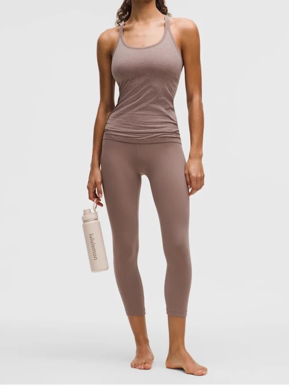 Ebb Street Lululemon Tank Top-Ashen Rose